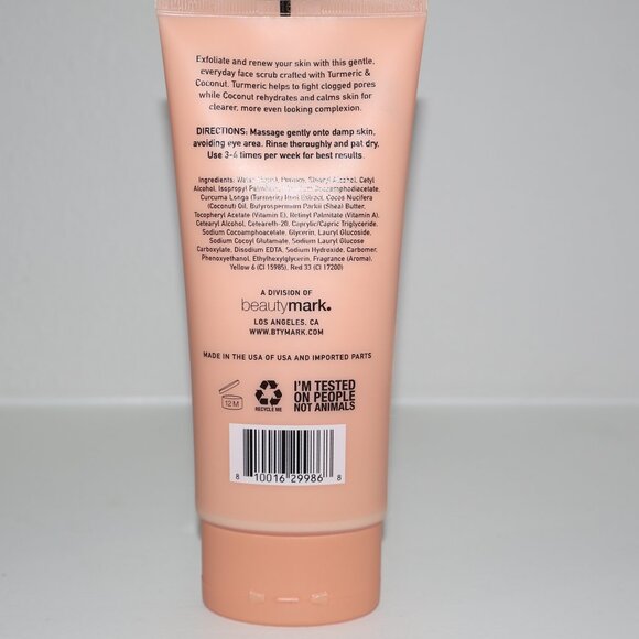 Seed + Clay Turmeric + Coconut Exfoliating Treatment Facial Scrub – 5.1 fl oz - Picture 5 of 5